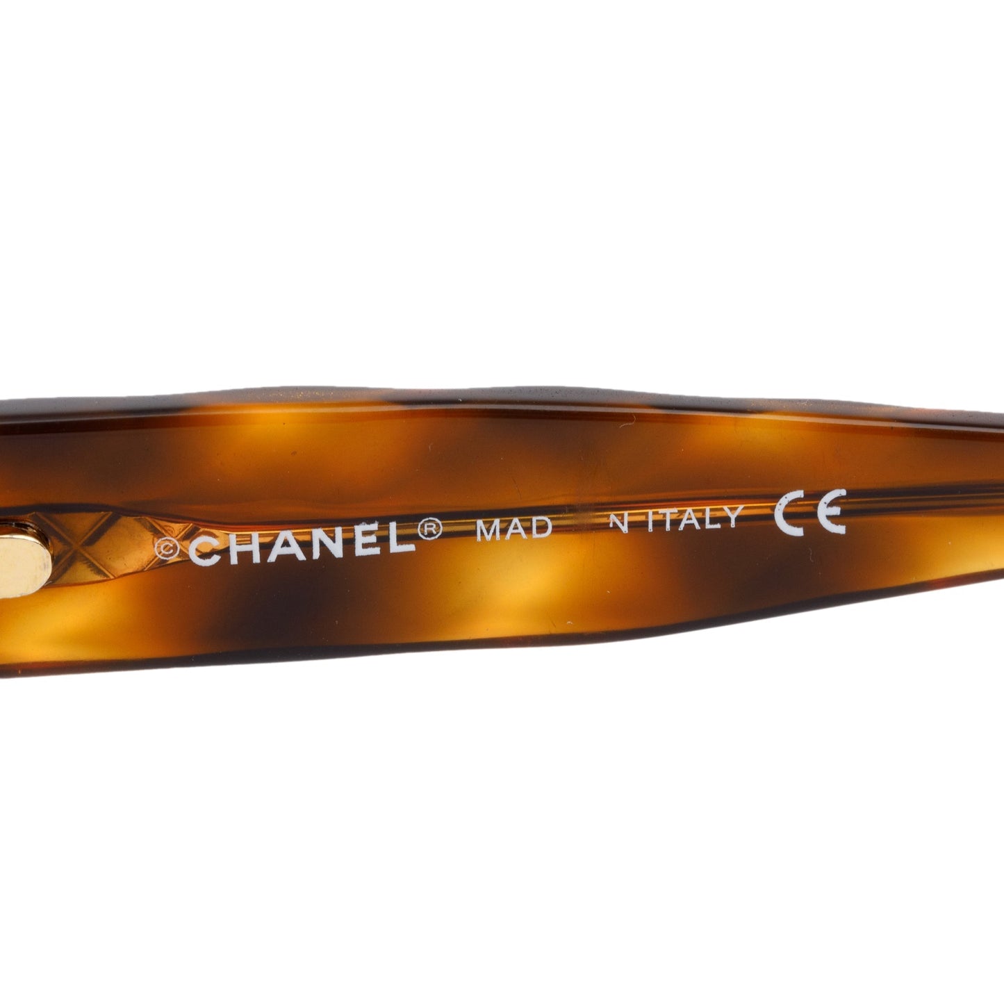Chanel 5120-A Havana Acetate CC Round Sunglasses