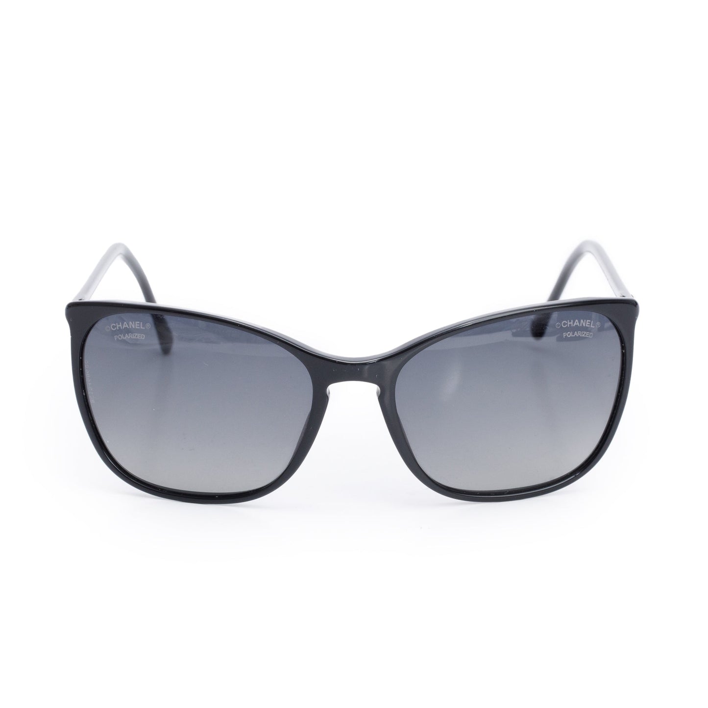Chanel 5277 Black Acetate CC Logo Square Sunglasses