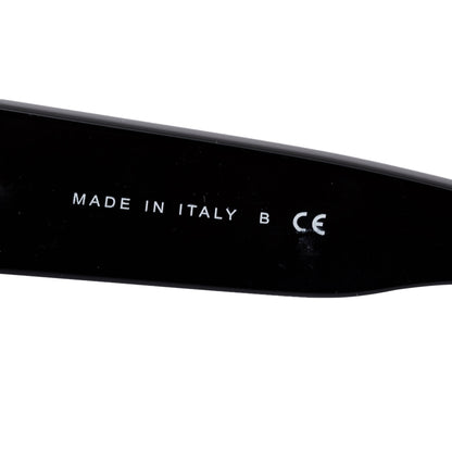 Chanel 5410-A Black Acetate Logo Round Sunglasses