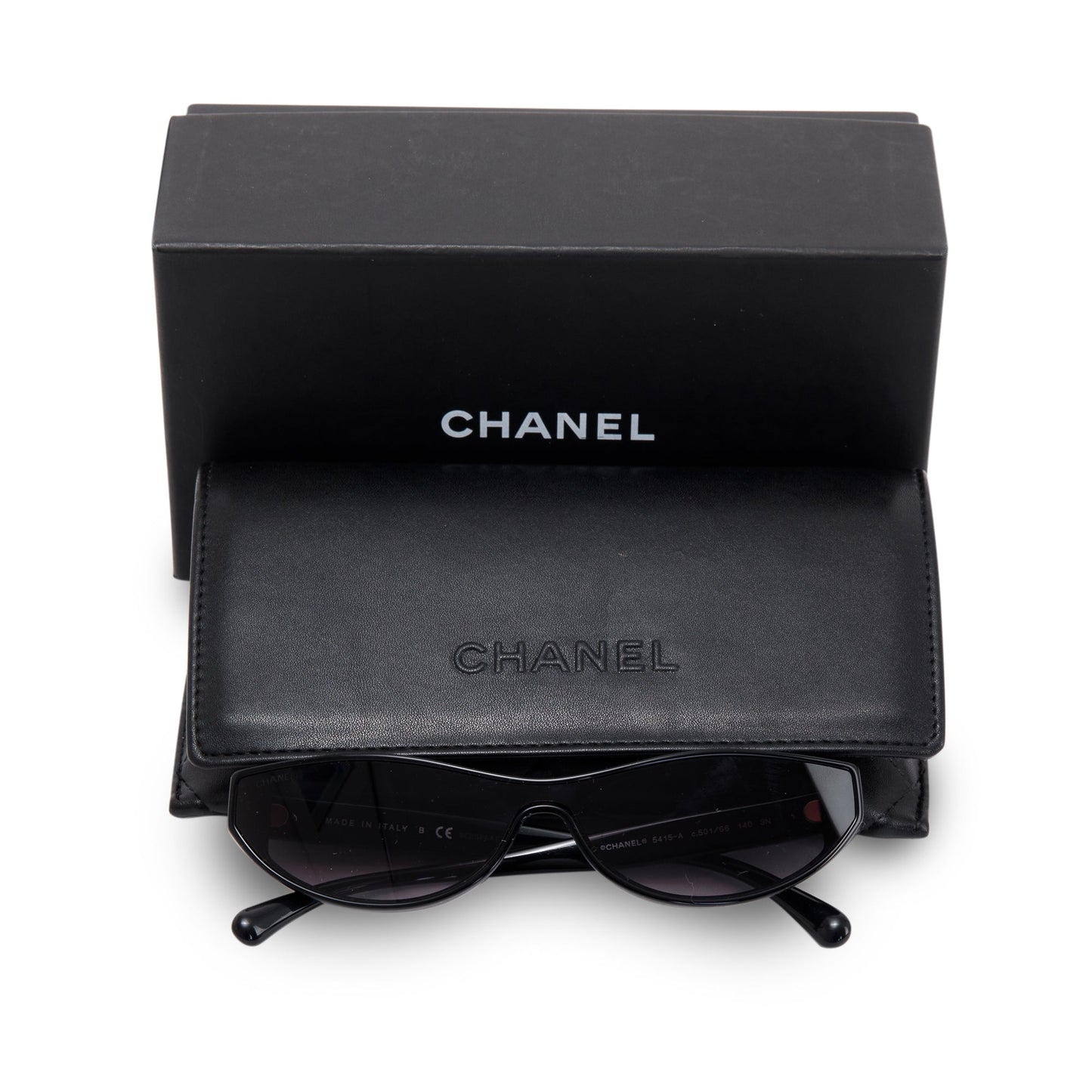 Chanel 5415-A CC Logo Oval Sunglasses