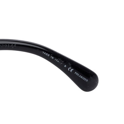 Chanel 5422-B-A Black Acetate Strass Logo Square Sunglasses