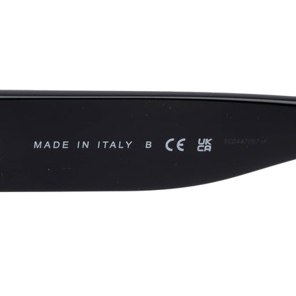 Chanel 5498-B-A Black Acetate Strass CC Logo Round Sunglasses