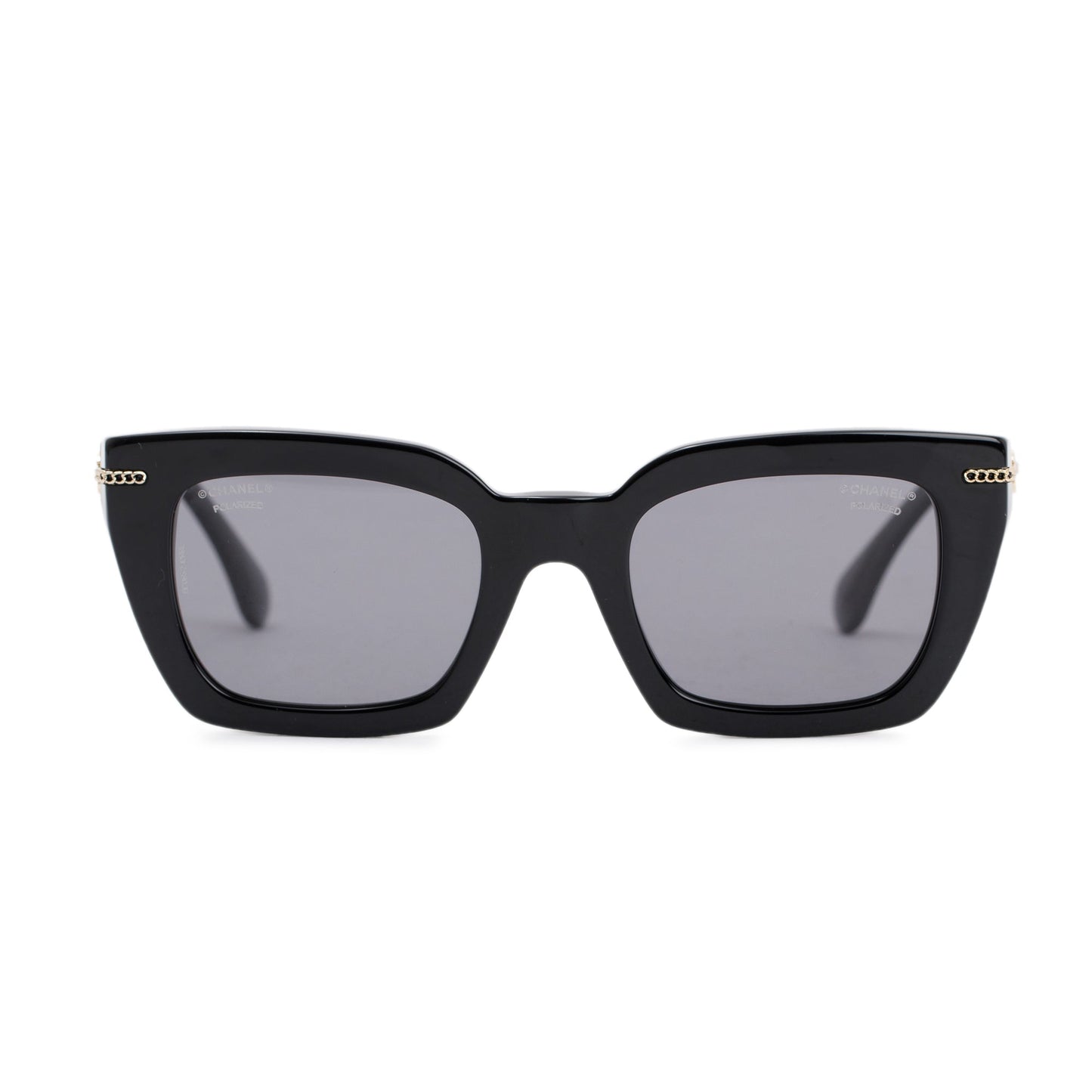 Chanel 5509 Interlocking CC Chain Square Sunglasses