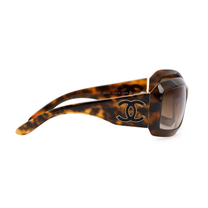 Chanel 6022-Q Croc CC Logo Sunglasses