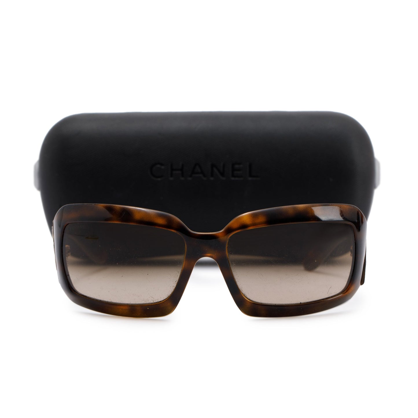 Chanel 6022-Q Croc CC Logo Sunglasses