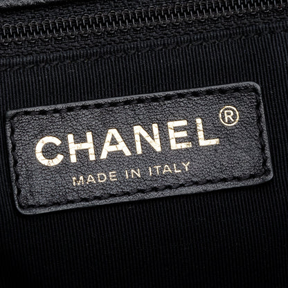 Chanel Black Caviar Leather Medium Executive Cerf Tote
