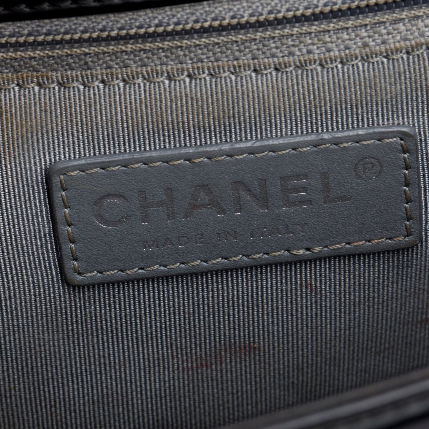 Chanel Black Patent Leather Original Clasp Medium Boy Flap Bag
