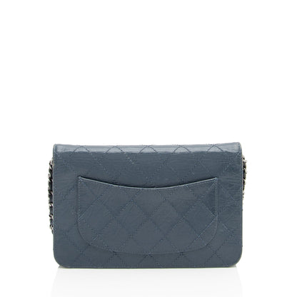 Chanel Aged Calfskin 2.55 Reissue Wallet on Chain (SHF-SBAN8G)
