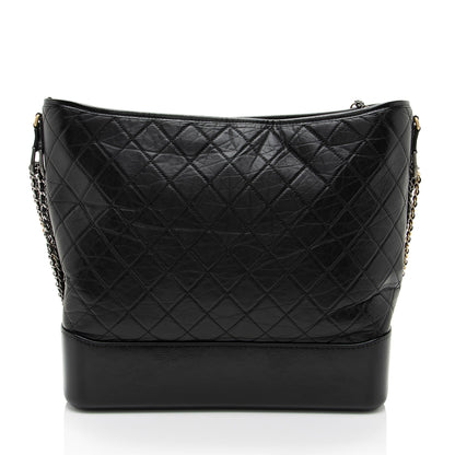 Chanel Aged Calfskin Gabrielle Maxi Hobo