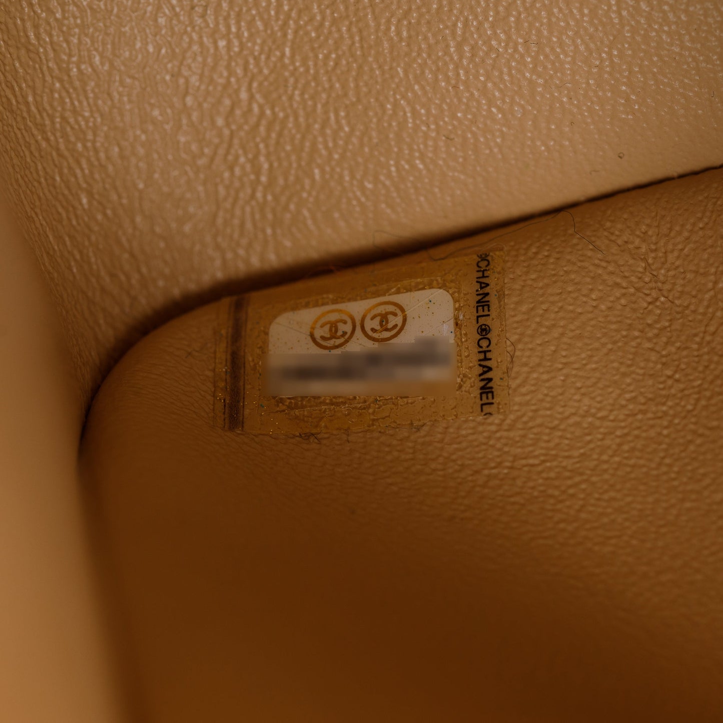 Chanel Beige Caviar Classic Jumbo Double Flap Bag