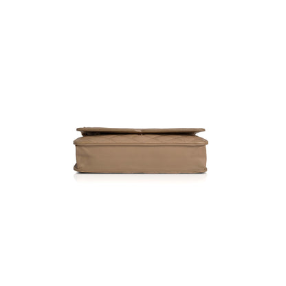 Chanel Beige Caviar Filigree Wallet on Chain