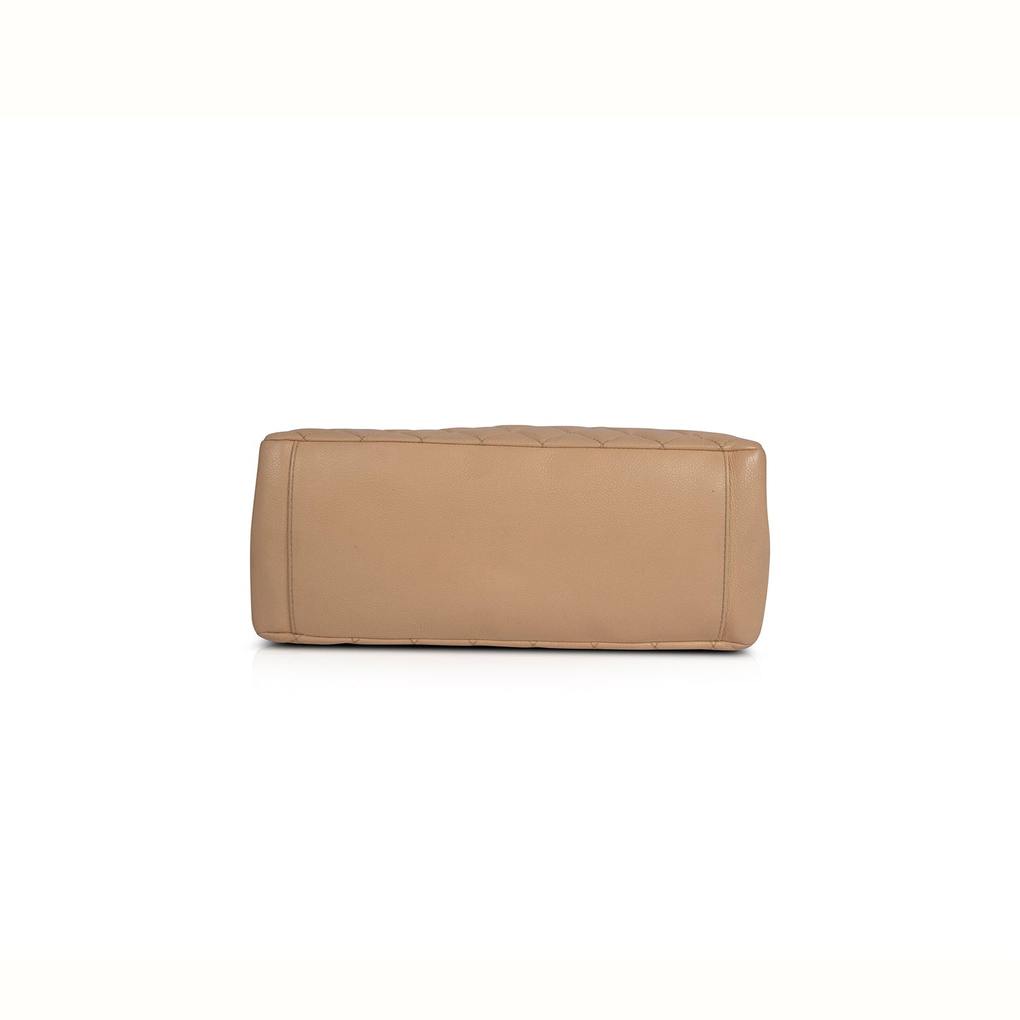 Chanel Beige Caviar Leather Grand Shopping Tote (GST)