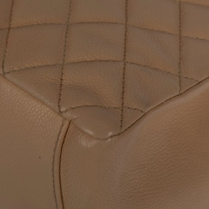 Chanel Beige Caviar Leather Grand Shopping Tote (GST)