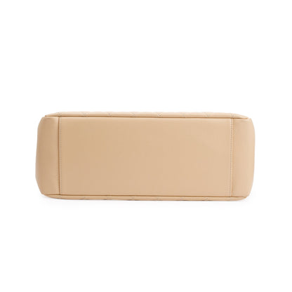 Chanel Beige Caviar Leather Grand Shopping Tote (GST)