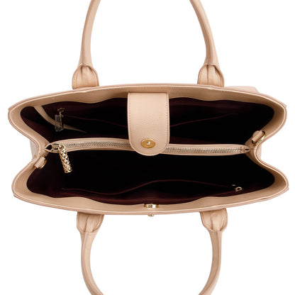 Chanel Beige Caviar Leather Medium Neo Excecutive Tote