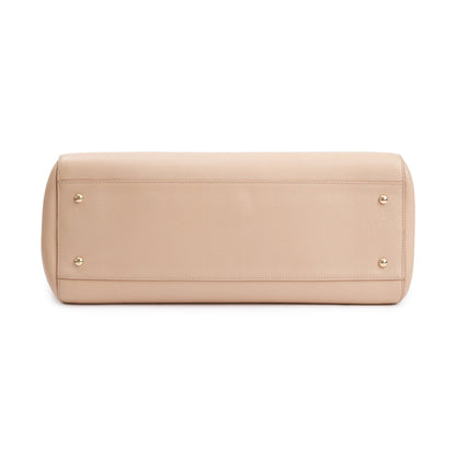 Chanel Beige Caviar Leather Medium Neo Excecutive Tote