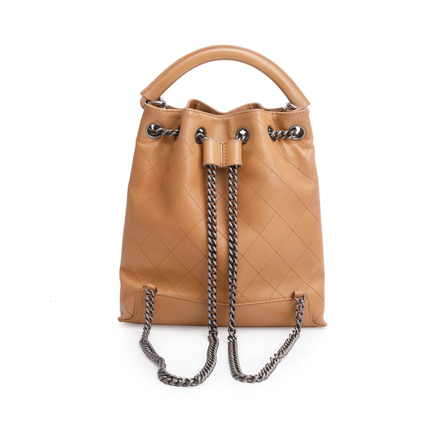 Chanel Beige Quilted Calfskin Leather Medium Urban Luxury Backpack
