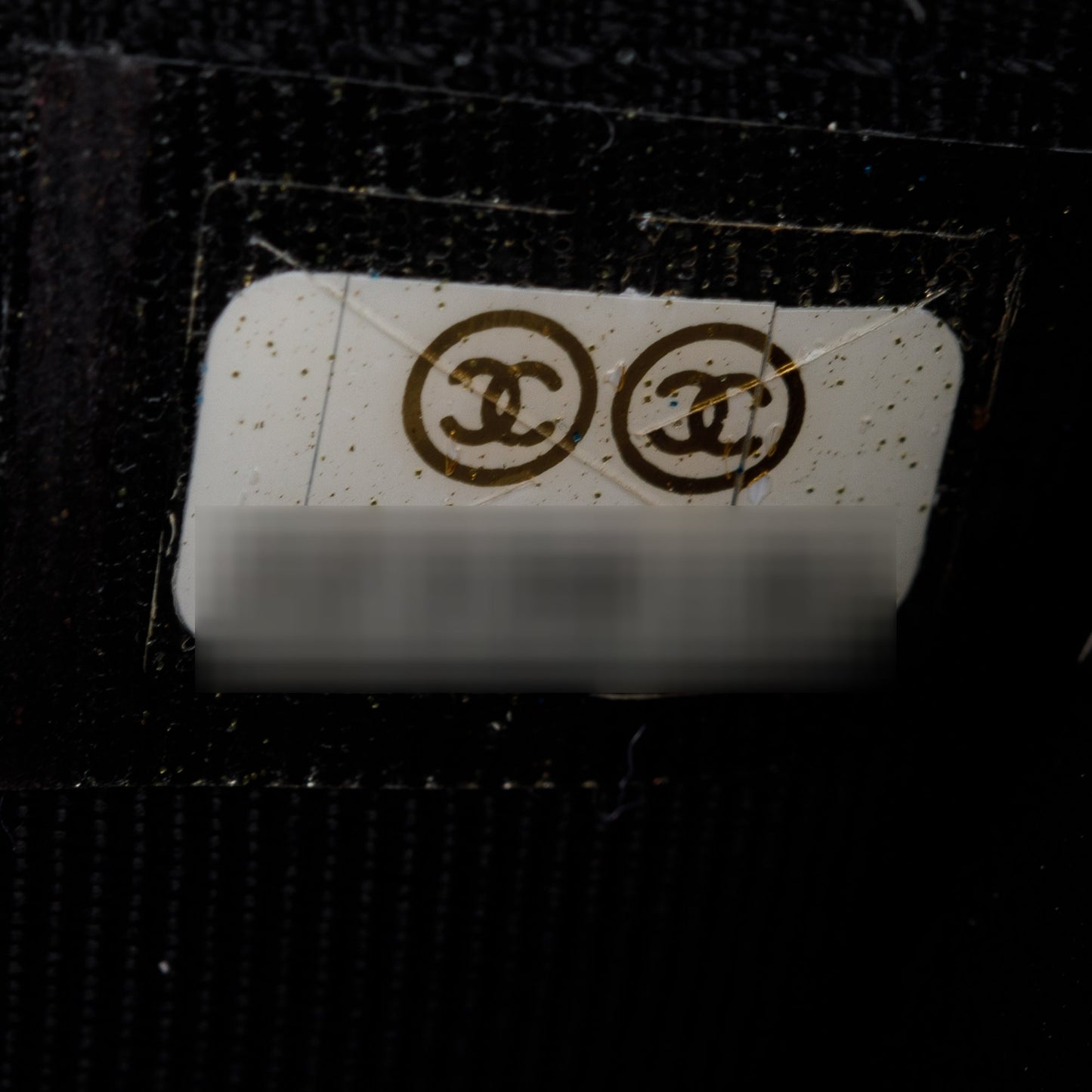 Chanel Black Aged Calfskin Leather Lucky Charms Reissue Wallet on Chain