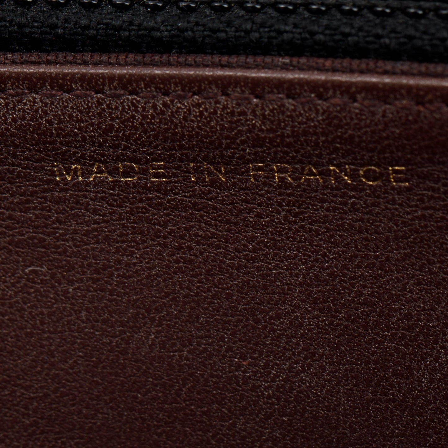 Chanel Black Aged Calfskin Leather Reissue Wallet on Chain