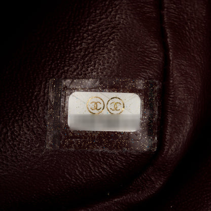 Chanel Black Calfskin Leather 2.55 Reissue 226 Double Flap Bag
