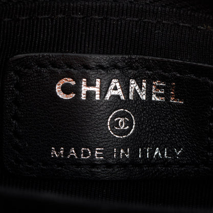 Chanel Black Calfskin Leather Classic Zipped Coin Purse