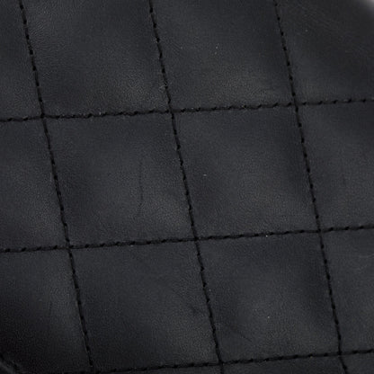 Chanel Black Calfskin Leather Ligne Cambon Yen Wallet