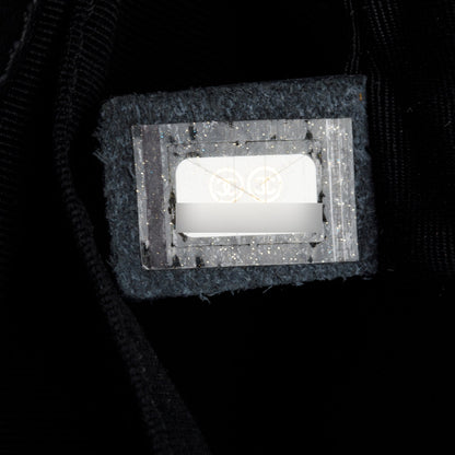 Chanel Black Calfskin Leather Small Tramezzo Flap Bag