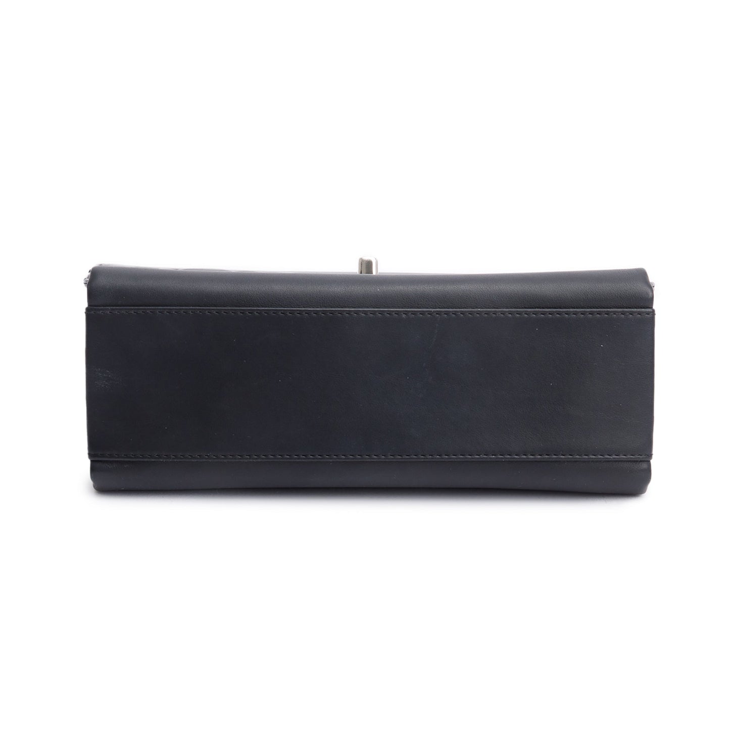 Chanel Black Calfskin Leather Small Tramezzo Flap Bag