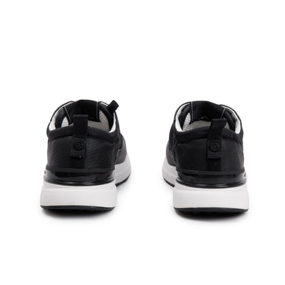 Chanel Black Calfskin Mesh Suede CC Logo Sneakers, Size 41
