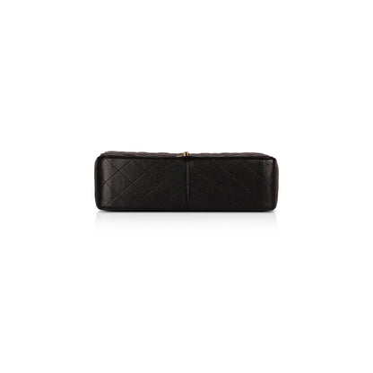 Chanel Black Caviar Classic Jumbo Double Flap Bag