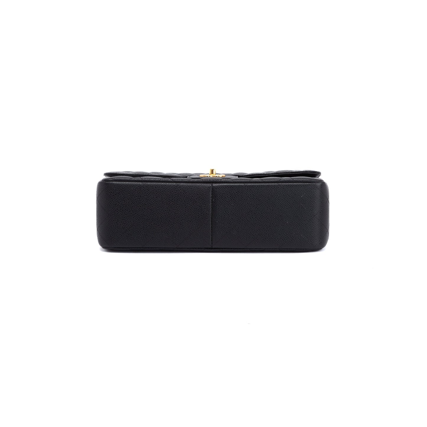 Chanel Black Caviar Classic Jumbo Double Flap Bag