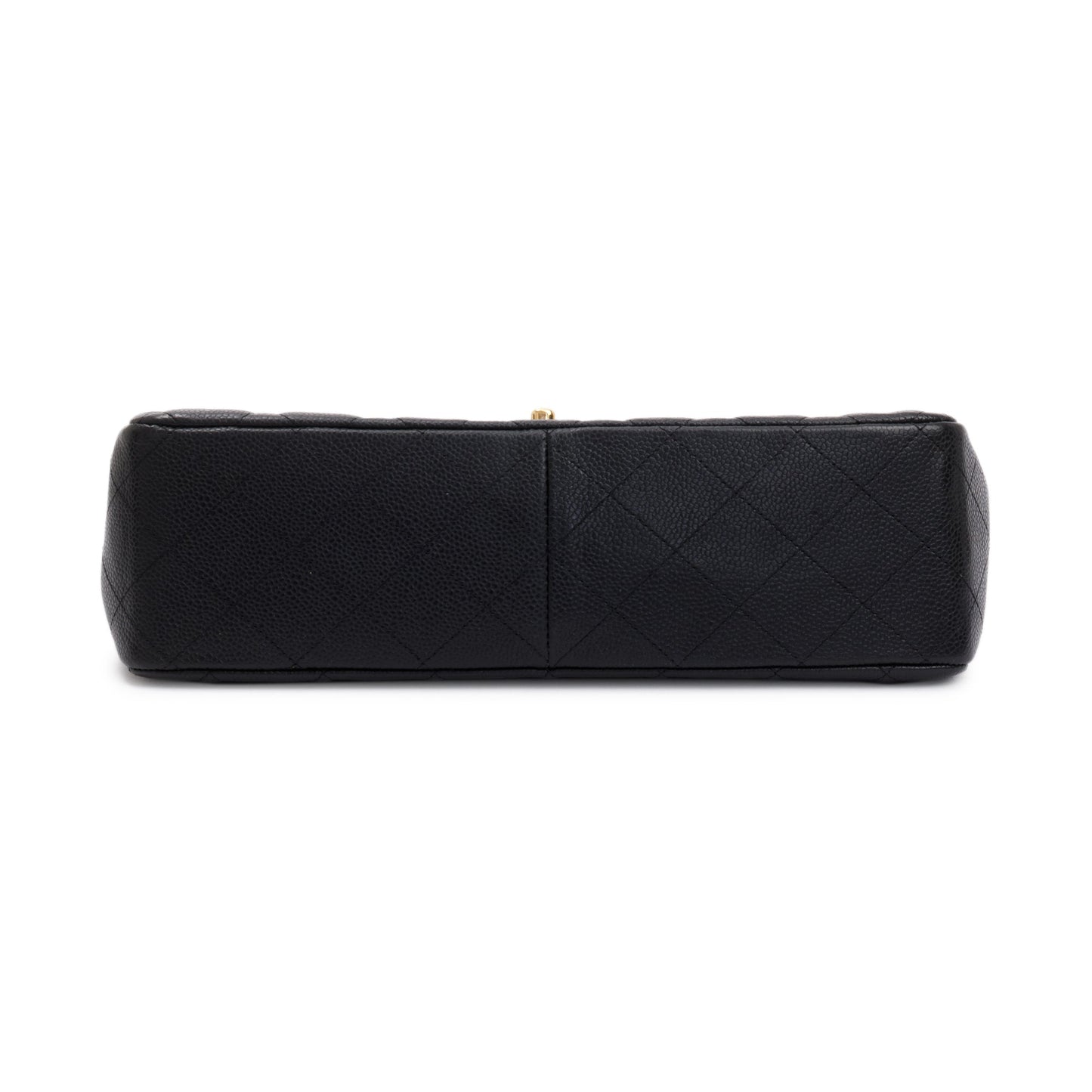 Chanel Black Caviar Classic Jumbo Single Flap Bag