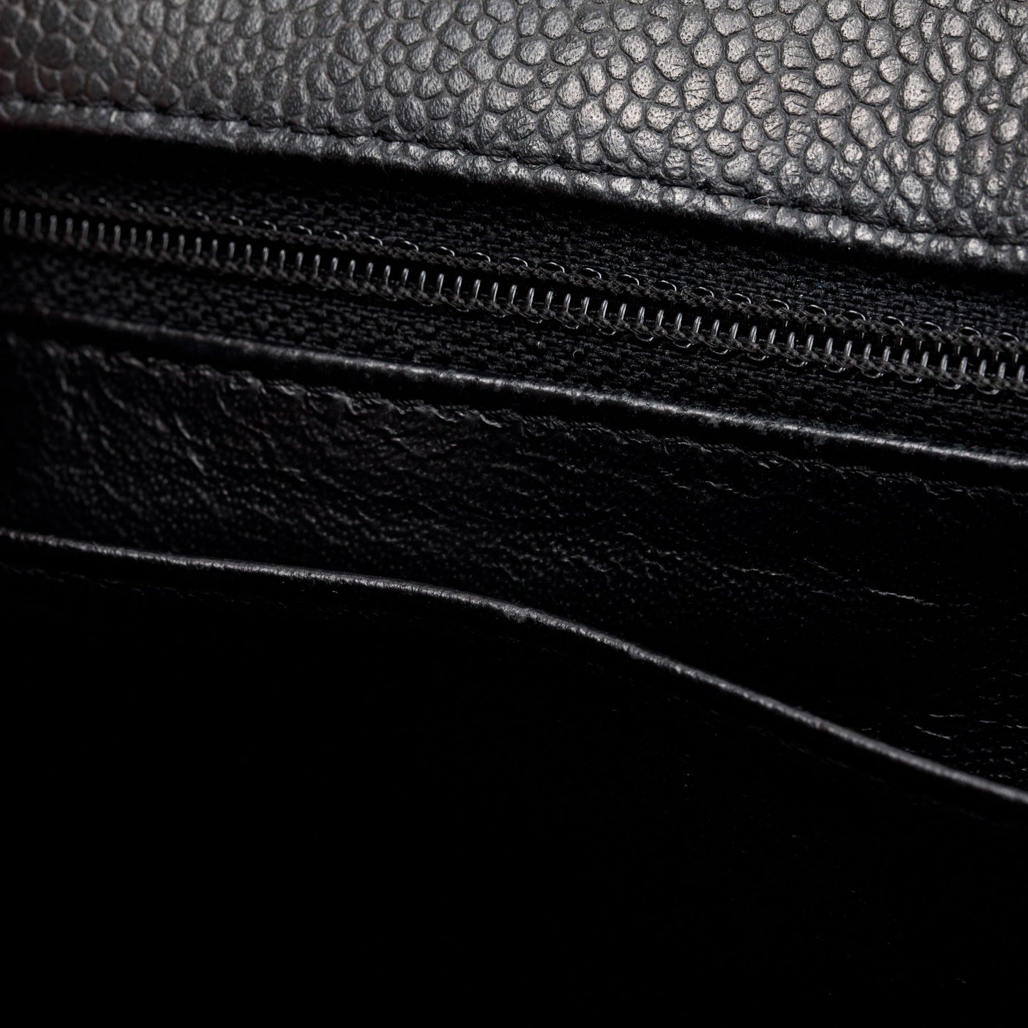 Chanel Black Caviar Classic Jumbo Single Flap Bag