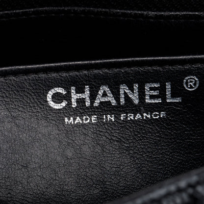 Chanel Black Caviar Classic Jumbo Single Flap Bag