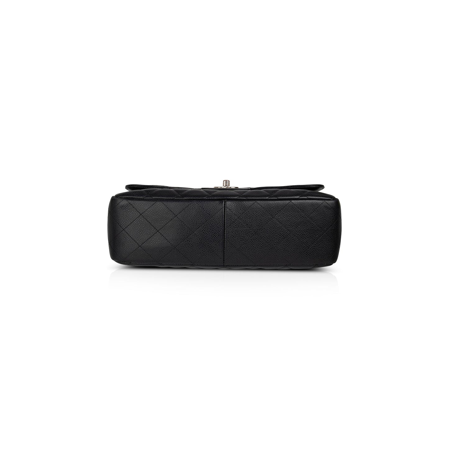 Chanel Black Caviar Classic Jumbo Single Flap Bag