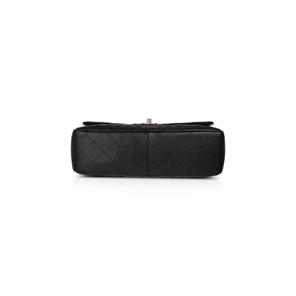 Chanel Black Caviar Classic Jumbo Single Flap Bag