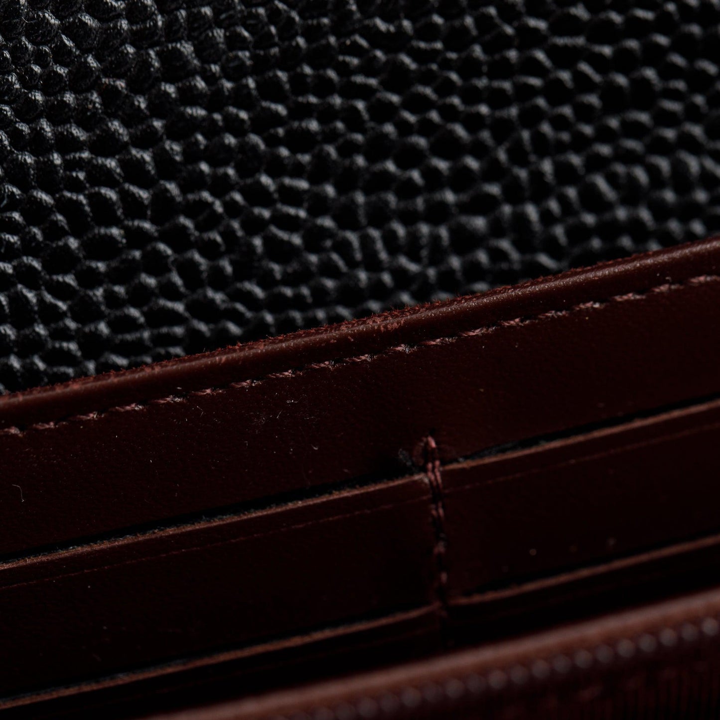 Chanel Black Caviar Classic Long Flap Wallet