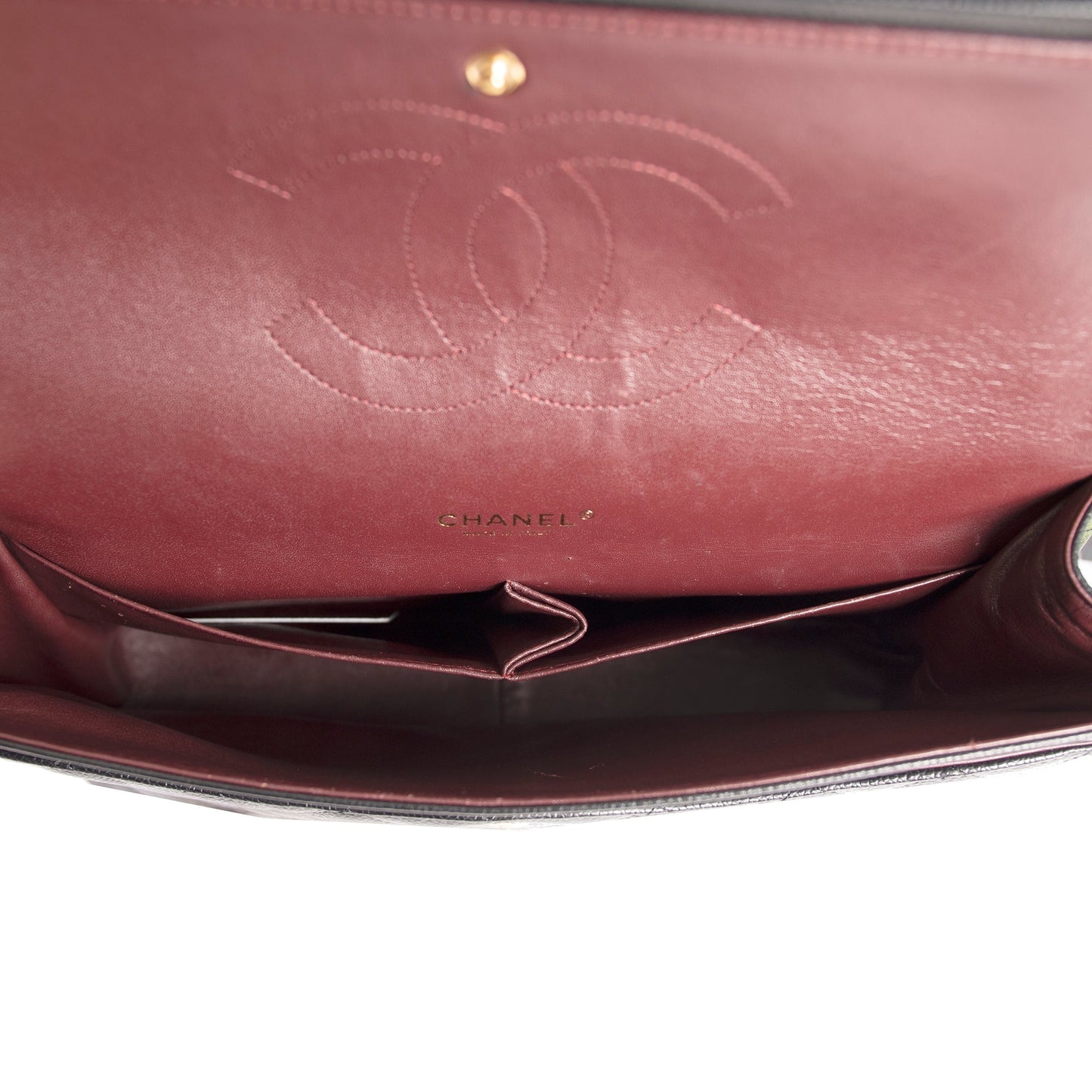 Chanel Black Caviar Classic Maxi Double Flap Bag