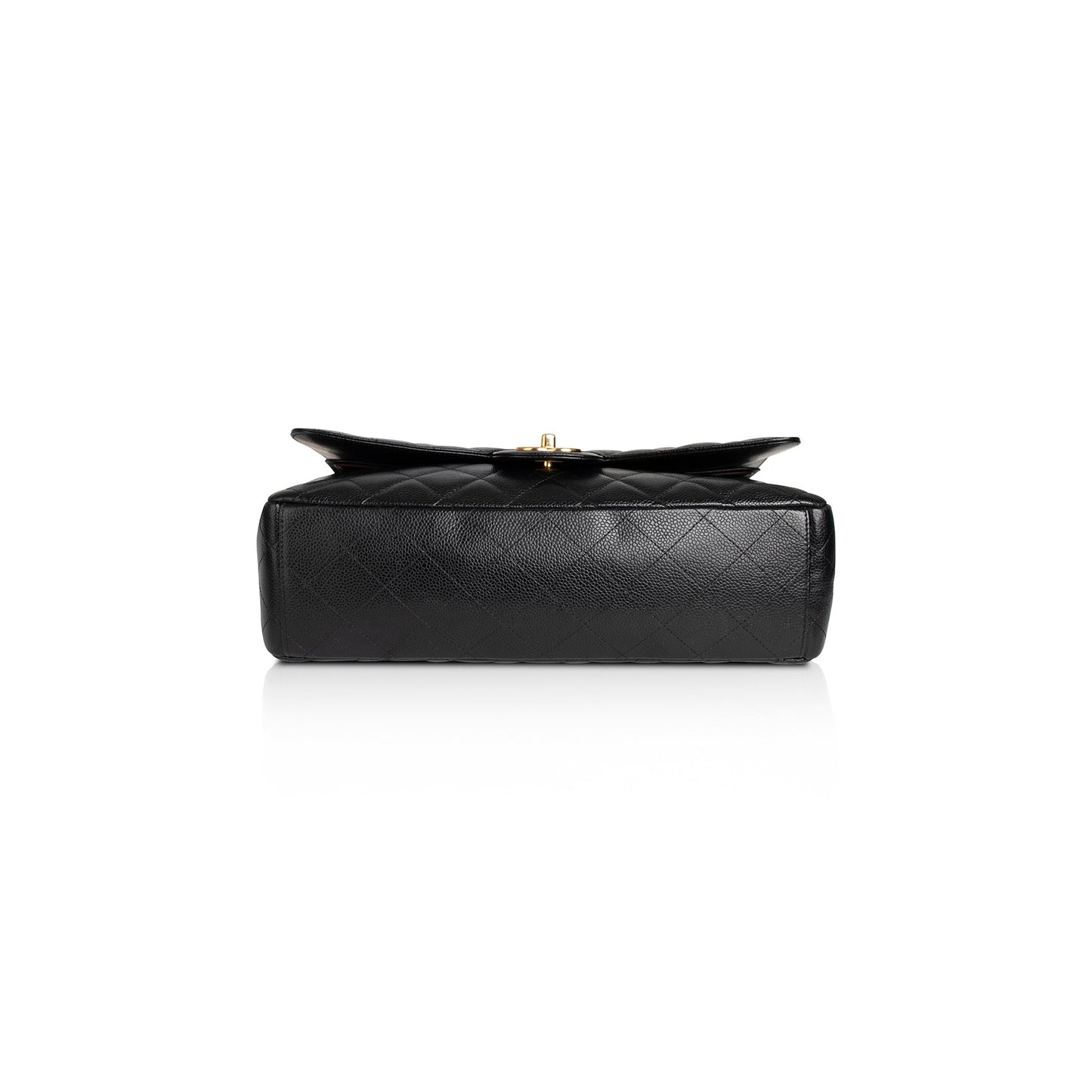 Chanel Black Caviar Classic Maxi Double Flap Bag