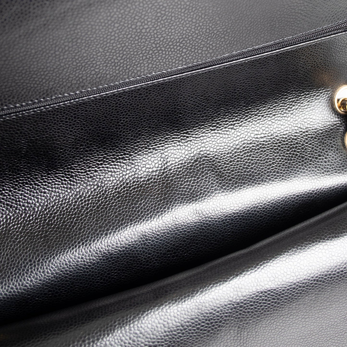 Chanel Black Caviar Classic Maxi Double Flap Bag
