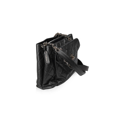 Chanel Black Caviar Flap Tote