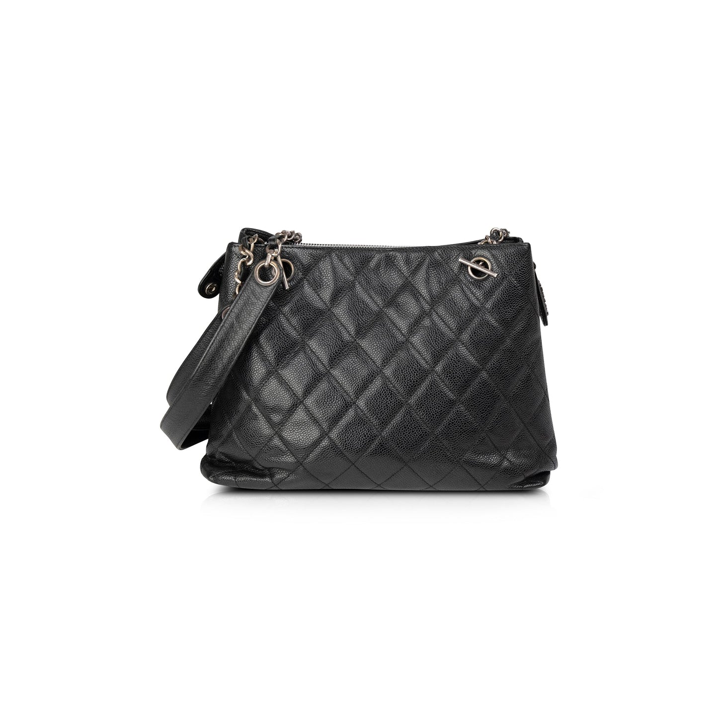 Chanel Black Caviar Flap Tote