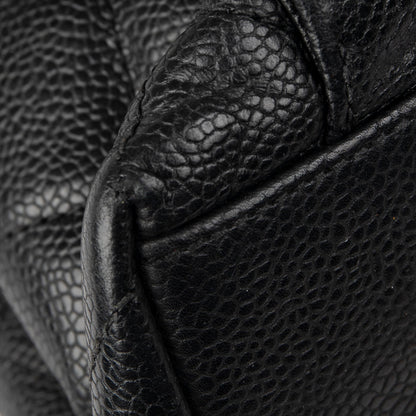 Chanel Black Caviar Flap Tote