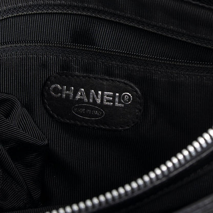 Chanel Black Caviar Flap Tote