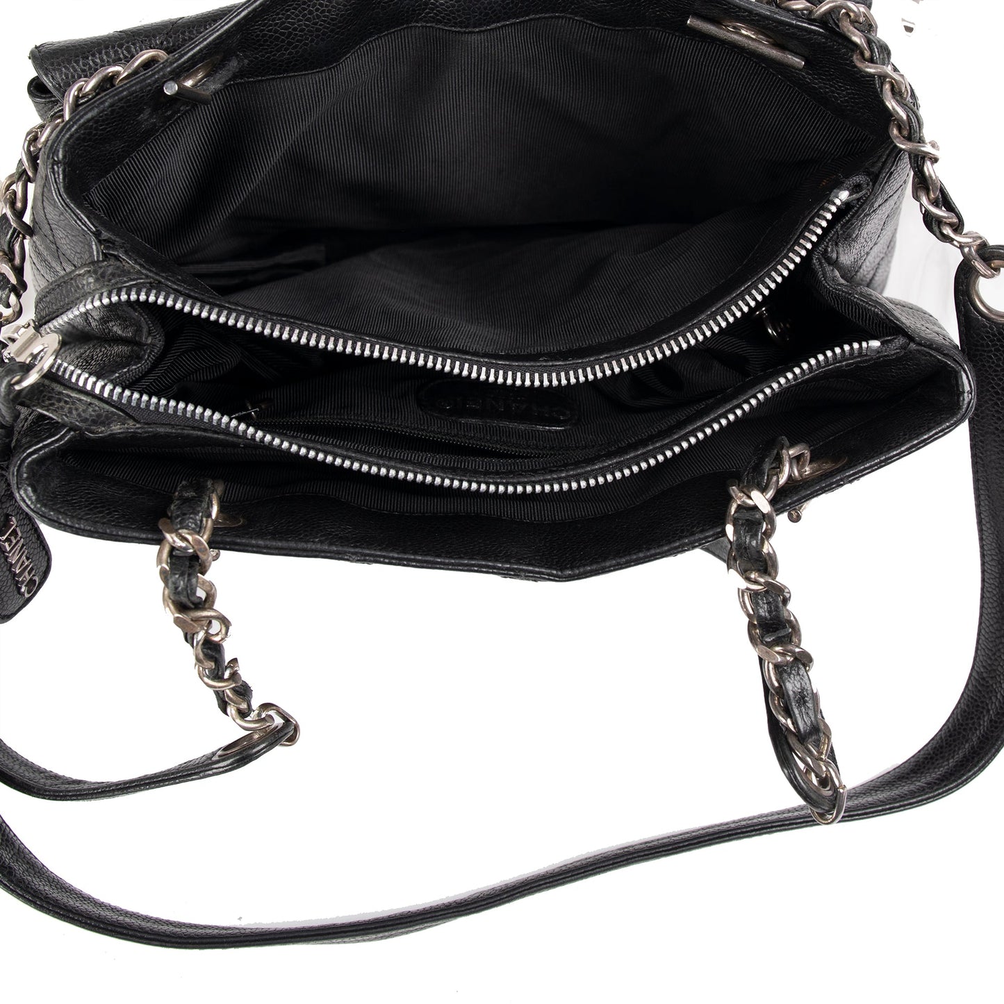 Chanel Black Caviar Flap Tote