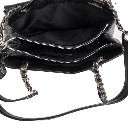 Chanel Black Caviar Flap Tote