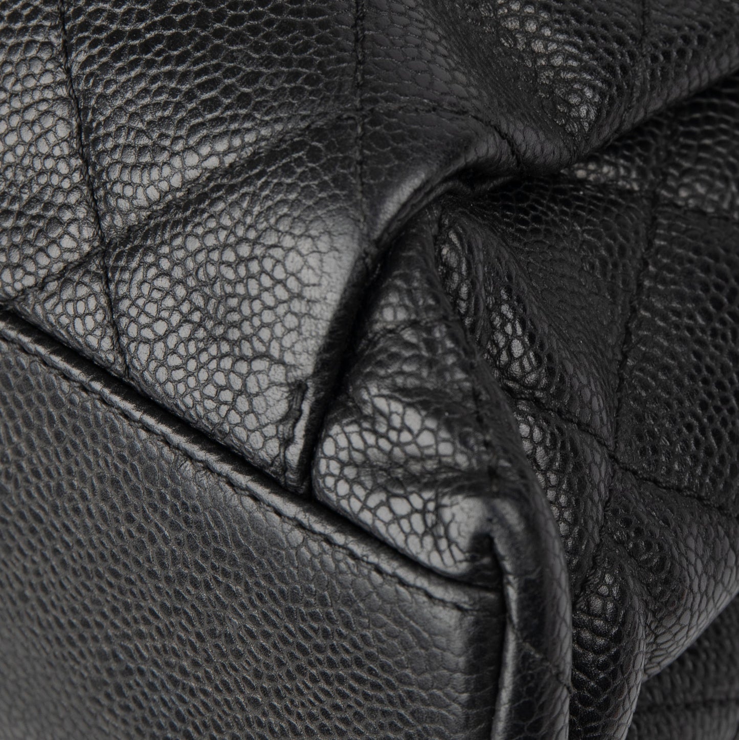 Chanel Black Caviar Flap Tote