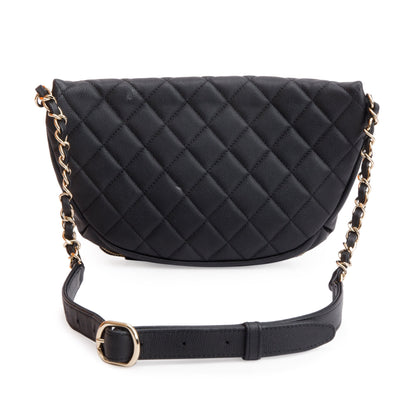 Chanel Black Caviar Leather Affinity Waist Bag