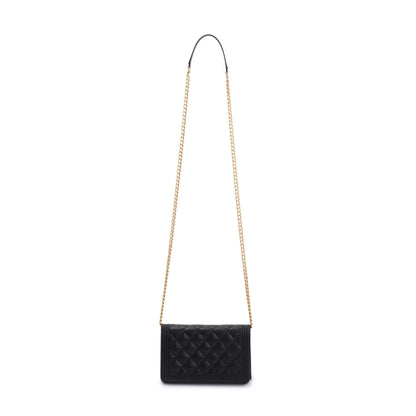 Chanel Black Caviar Leather Boy Wallet on Chain