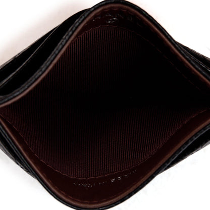 Chanel Black Caviar Leather Classic Card Holder